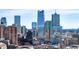 Striking city view with a panorama of modern skyscrapers and charming vintage buildings at 1501 Wazee St # 4B, Denver, CO 80202