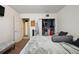 Bedroom with an open closet at 5995 W Hampden Ave # 13G, Denver, CO 80227