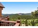 Scenic view of rolling mountains and lush evergreen trees at 33095 Bergen Mountain Rd, Evergreen, CO 80439