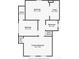 Detailed floor plan of the upper level with bedrooms, closets, and bathroom layout at 4403 Alcott St, Denver, CO 80211