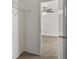 Bedroom walk-in closet with wire shelving, and bedroom views at 9024 Gale Blvd # 3, Thornton, CO 80260