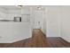Inviting entryway featuring wood-look floors and neutral decor at 9024 Gale Blvd # 3, Thornton, CO 80260