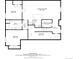 Basement floor plan featuring a recreation room, storage, kitchen, bedrooms, and bath at 1015 S Fulton Ave, Fort Lupton, CO 80621
