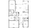 Detailed floor plan showcasing the layout of the home, including bedrooms, baths, kitchen, and living areas at 2113 Fountain Cir, Erie, CO 80516