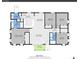 Detailed floor plan of home layout with dimensions and room names at 6631 E 78Th Avenue Ave, Commerce City, CO 80022