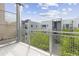 Balcony with neighborhood views offers outdoor living and neighborhood experience at 2550 Lawrence St # Rb306, Denver, CO 80205