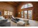 Bright and airy living room featuring a large window and comfortable seating at 29095 Summit Ranch Dr, Golden, CO 80401