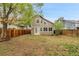 Backyard featuring a lawn and fenced perimeter at 16928 Dandelion Way, Parker, CO 80134