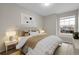 Serene bedroom with soft lighting, creating a relaxing atmosphere at 16928 Dandelion Way, Parker, CO 80134