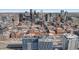 Aerial shot capturing the city's architectural diversity and bustling urban environment at 1750 Wewatta St # 728, Denver, CO 80202