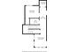 Detailed floorplan view shows layout of bedroom, bathroom, hall and sitting room at 1711 Boulder St, Denver, CO 80211