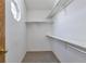 Organized walk-in closet featuring ample shelving and storage space, complemented by a window for natural light at 10956 Osprey Ct, Parker, CO 80134