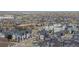 Overhead view of a vibrant townhome community with easy access to local breweries at 6776 Navajo Way, Denver, CO 80221