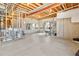 Unfinished basement space with exposed utilities, perfect for customization and storage at 1967 Haystack Rd, Castle Rock, CO 80104