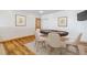 Well-appointed game room with poker table, providing an inviting and stylish space for entertainment at 1967 Haystack Rd, Castle Rock, CO 80104