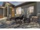 Inviting outdoor patio with comfortable seating and stylish decor, perfect for relaxation at 1967 Haystack Rd, Castle Rock, CO 80104