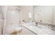 Updated bathroom with granite countertop vanity and shower-tub combination at 10251 W 44Th Ave # 3-204, Wheat Ridge, CO 80033