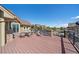 A spacious deck perfect for outdoor dining, featuring great views and stylish patio furniture at 8778 S Kipling Way # 304, Littleton, CO 80127