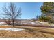 Picturesque pond with snow and ice, scenic nature views of community at 4084 S Carson St # A, Aurora, CO 80014