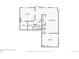 Floor plan of the basement, including bedroom, bathroom, recreation room, and flex space at 9241 Roadrunner St, Highlands Ranch, CO 80129