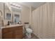 Clean bathroom with updated vanity and shower at 6005 Turnstone Pl, Castle Rock, CO 80104