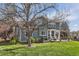 A home's backyard with a stone patio, perfect for entertaining, and a well-maintained lawn at 3343 W 109Th Cir, Westminster, CO 80031