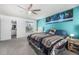 Cozy bedroom with decor and natural light at 2650 S Vaughn Way # D, Aurora, CO 80014