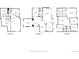Detailed floor plan showcasing the layout of a multi-story home, including room dimensions at 742 Norwich Ct, Castle Pines, CO 80108