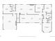 Floorplan showcasing the layout of the bedrooms, bathrooms, kitchen, and garage at 452 Deframe Ct, Golden, CO 80401