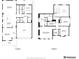 Two-story home floor plan, showing bedrooms, bathrooms, kitchen, living room, and garage at 12243 Joplin St, Commerce City, CO 80603