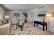 Cozy living room features neutral decor, plush seating, and stylish accents at 5759 E Geddes Cir, Centennial, CO 80112