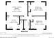 Main level floor plan shows bedrooms, bathroom, kitchen and living spaces at 6900 Avrum Dr, Denver, CO 80221