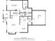 Detailed floor plan showcasing layout of main and upper levels at 11585 Decatur St # B, Denver, CO 80234