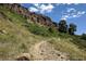 Scenic hiking trail amidst rocky terrain and lush greenery, inviting outdoor adventures and exploration at 18967 W 54Th Ln, Golden, CO 80403
