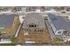 Aerial view of property showcasing the home, yard and surrounding neighborhood at 6335 E 143Rd Dr, Thornton, CO 80602