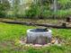 Backyard fire pit, ready for entertaining friends and Gathering outside at 1580 Youngfield St, Lakewood, CO 80215