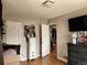 Spacious bedroom with hardwood floors and lots of closet space at 985 Xavier St, Denver, CO 80204