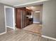 Modern kitchen with stainless steel appliances and wood cabinets at 985 Xavier St, Denver, CO 80204