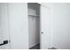 Walk-in closet with sliding door and shelving for optimal storage at 18656 E Harvard Dr, Aurora, CO 80013