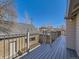 Outdoor deck providing a relaxing space with views of the surrounding neighborhood and backyard at 2540 Forest St, Denver, CO 80207