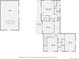 Upstairs floorplan of the home, showing bedroom, bathroom, and balcony locations and dimensions at 2540 Forest St, Denver, CO 80207