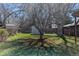 Spacious backyard featuring mature trees, a shed, and green grass, ideal for outdoor enjoyment and entertaining at 3400 Moore St, Wheat Ridge, CO 80033