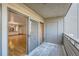 Balcony view that seamlessly extends the indoor living space with beautiful wood floors and open layout at 23678 Pondview Pl # D, Golden, CO 80401