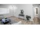 Living room with entryway, console table, and house plant at 2030 Santana Dr, Castle Rock, CO 80104