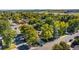Aerial view of neighborhood and house at 5898 Parfet Ct, Arvada, CO 80004
