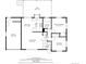 Detailed floor plan showcasing the layout of the home, including the kitchen, living room, and bedrooms at 5898 Parfet Ct, Arvada, CO 80004