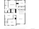 Second floor plan showing bedrooms, bathrooms, laundry, and Gathering room for spacious living at 17311 Rose Mallow St, Parker, CO 80134
