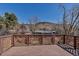 The deck offers mountain views at 1003 N Jackson St, Golden, CO 80403