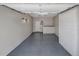 Spacious garage with painted walls and epoxy floor at 1003 N Jackson St, Golden, CO 80403