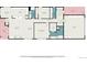 Detailed floor plan showcasing the layout of the home, including the living areas, bedrooms, and garage at 19780 W 57Th Ln, Golden, CO 80403